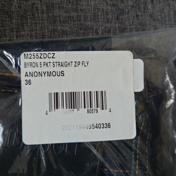 Hudson Jeans Byron Straight-Leg Jean in Anonymous NWT - Picture 5 of 5